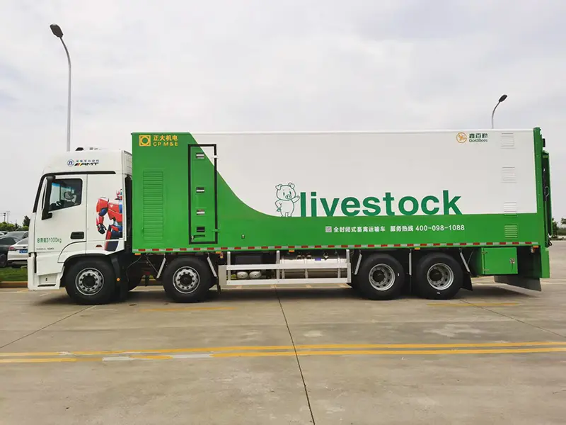 GoldBees Livestock (Pig) Transport Truck (5)