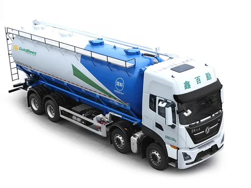 GoldBees Intelligent Pneumatic Bulk Feed Transport Truck (5)