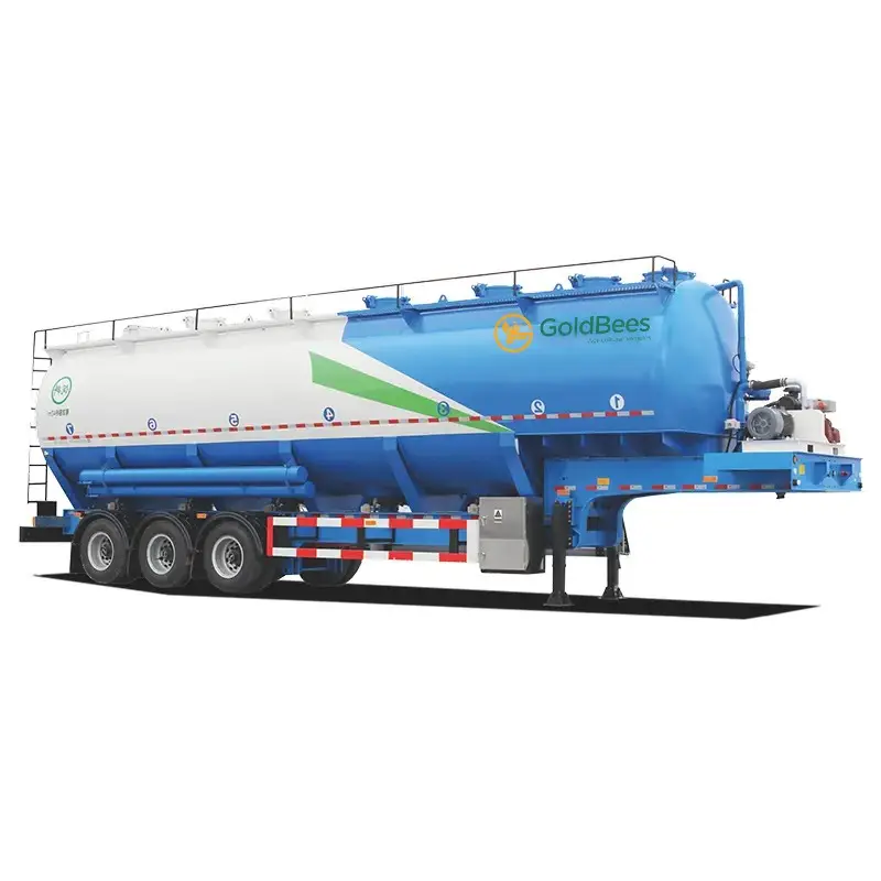 GoldBees ElectricHydraulic Auger Conveyor Bulk Feed Transport Semi-Trailer ---Advanced Efficiency & Durability.jpg