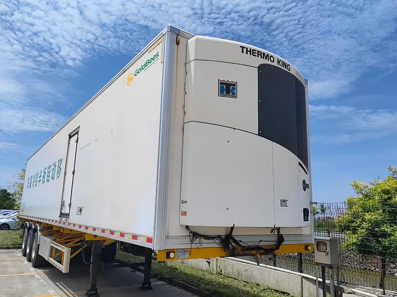 Goldbees Refrigerated Cold-chain Transport Semi-trailer (5)