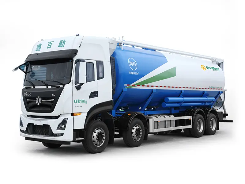 GoldBees Intelligent Pneumatic Bulk Feed Transport Truck (4)