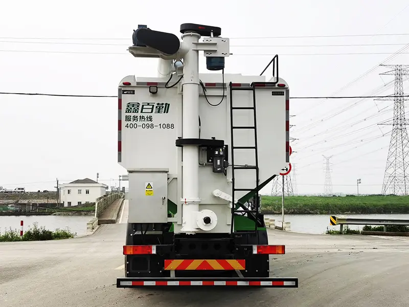 GoldBees ElectricHydraulic Auger Bulk Feed Transport Truck (5)