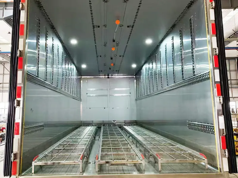 GoldBees Day-old ChickLayer Transport Truck---‌Fully Enclosed Automated Logistics (15)