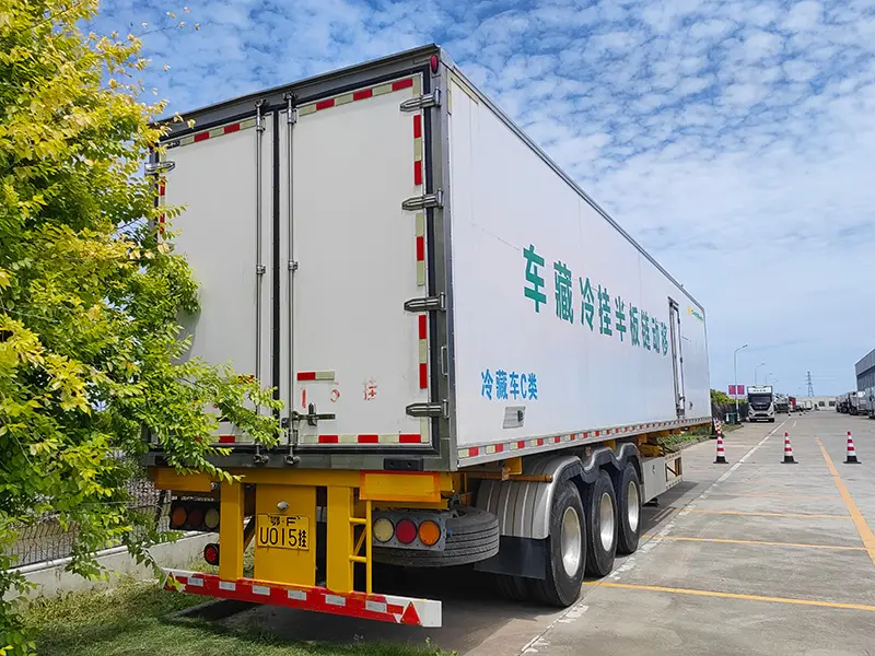 Goldbees Refrigerated Cold-chain Transport Semi-trailer (4)