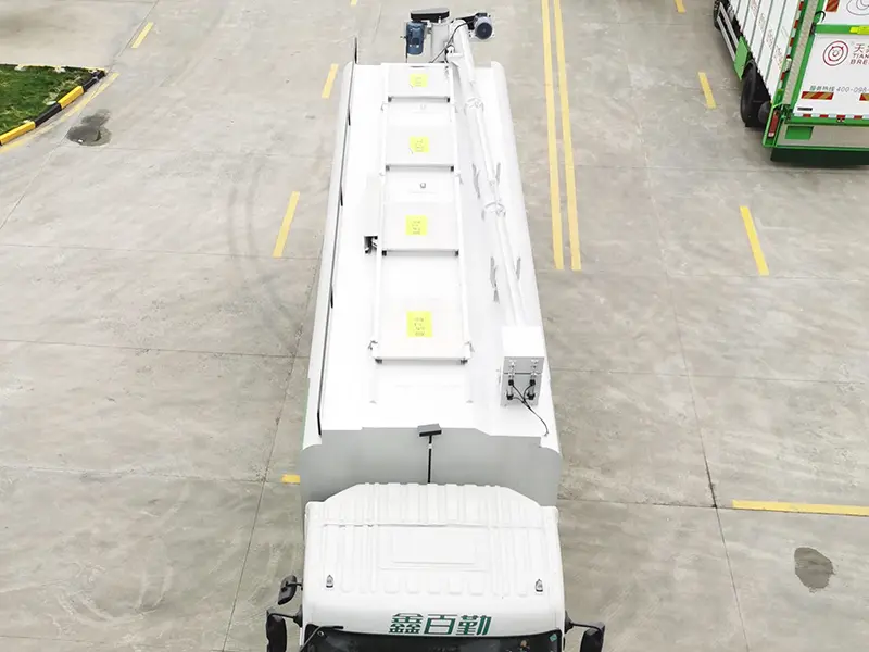 GoldBees ElectricHydraulic Auger Bulk Feed Transport Truck (10)