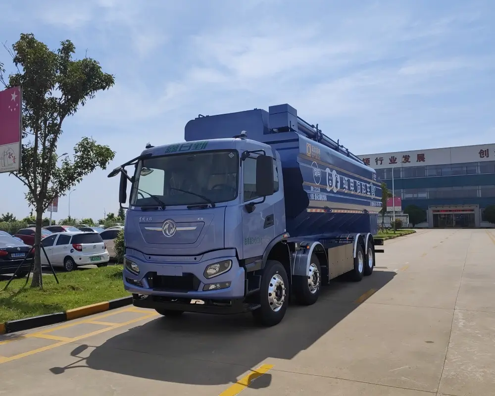 Xinbaiqin Launches New All-Electric Bulk Feed Transport Vehicle, Redefining Sustainable Agriculture Logistics
