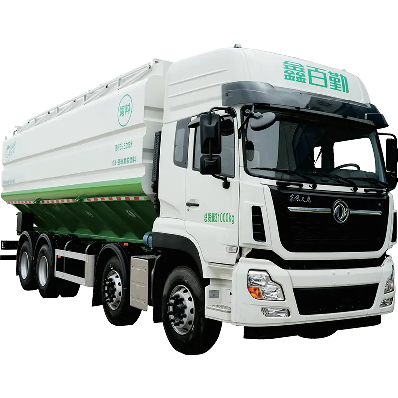 GoldBees Electric/Hydraulic Auger Bulk Feed Transport Truck---Industry-Leading Innovation